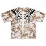 Load image into Gallery viewer, Tribal Spine Acid Wash Oversized T-Shirt for Men
