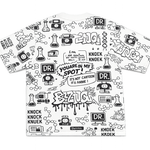 Load image into Gallery viewer, Doodle Printed Oversized T-Shirt for Men