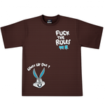 Load image into Gallery viewer, Brown Oversized Graphic T-Shirt for Men