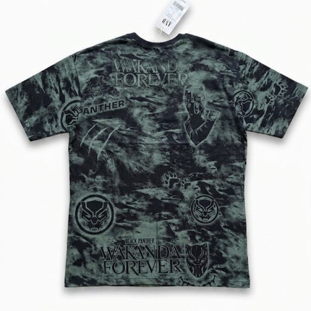 Black Panther "Wakanda Forever" Oversized Graphic T-Shirt