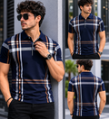 Checked Polo Tshirt