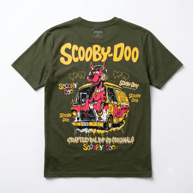 Scooby Doo Printed Oversized Tshirt