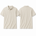 Load image into Gallery viewer, Beige Colour Polo Tshirt