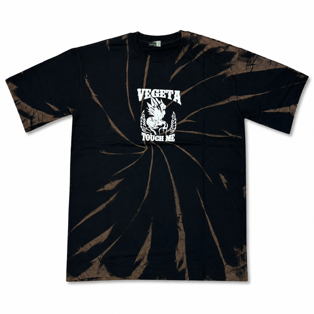 Vegeta Touch Me Oversized Tie-Dye T-Shirt for Men